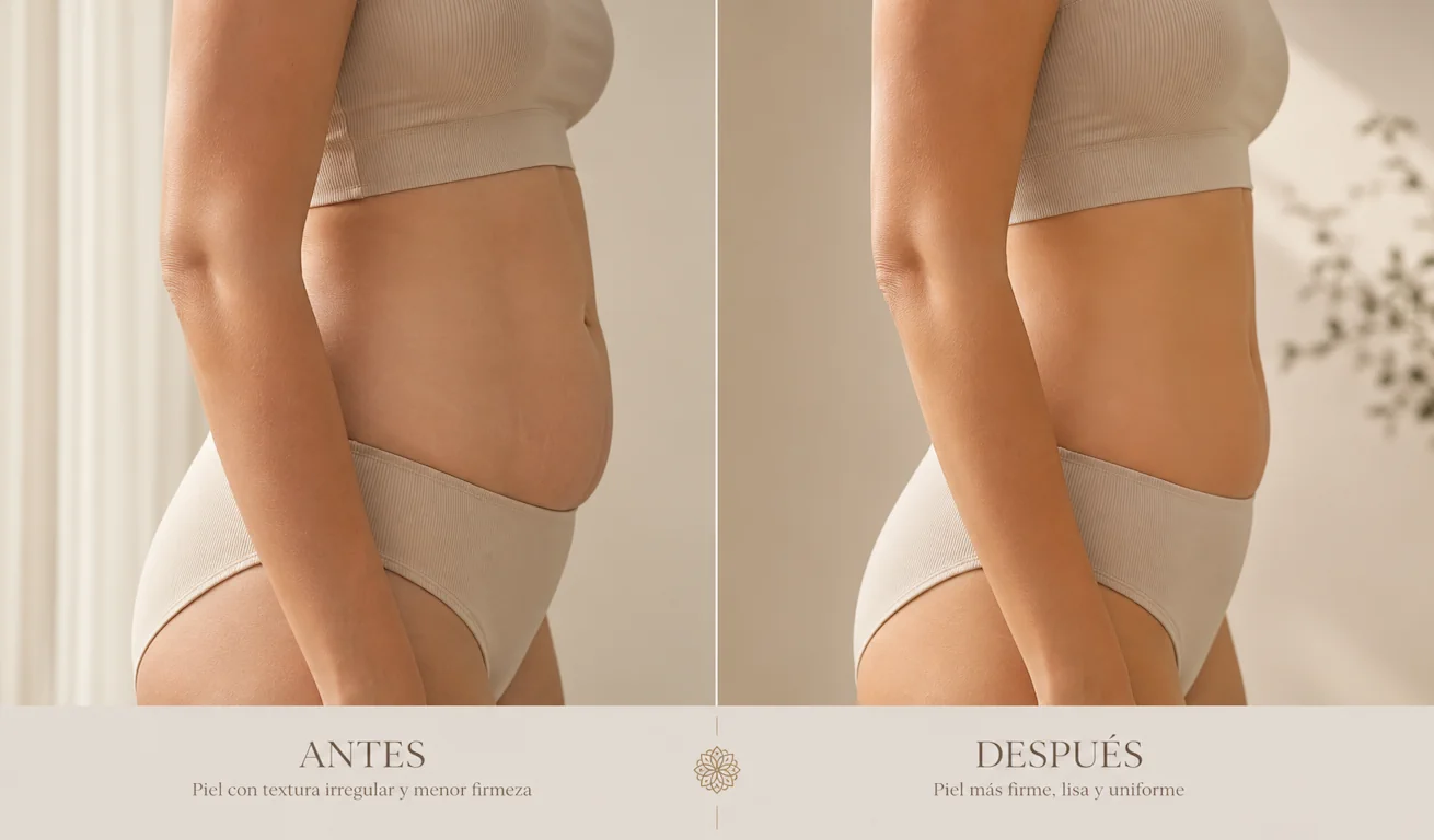 Resultados del modelado corporal
